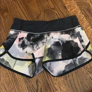 Multicolor Lululemon shorts